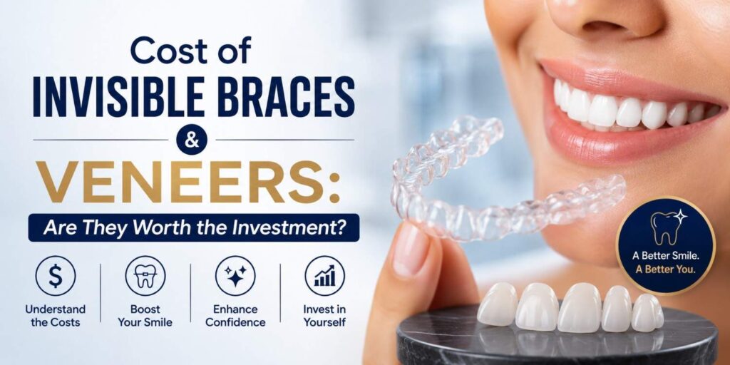 Cost of Invisible Braces & Veneers: Are They Worth the Investment?