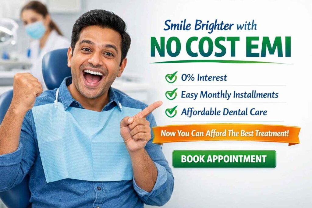 No Cost EMI Dental Treatment Indore